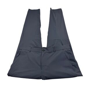 UNRL Golf Pants Mens 34x32 Dark Gray Chino Stretch Performance Tall Inseam L